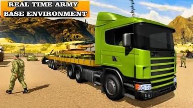 Army Truck Driving Simulator 3D:Offroad Cargo Duty截图3