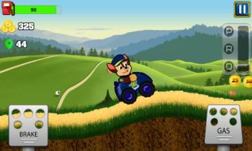 Paw Puppy Hill Racing Patrol - paw games free截图2