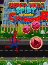 Super Hero Spidy – Ultimate City Runner截图4