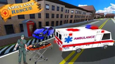 Ambulance Rescue Simulator: Emergency Drive截图4