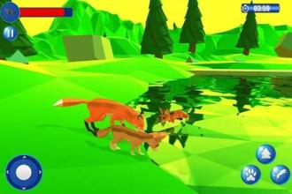 Fox Simulator Poly Art Adventure截图3