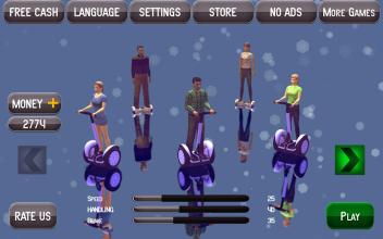 Hoverboard Racer 3D : Subway Hoverboards Racing截图3