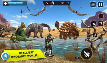 Robots Warriors vs Jurassic Dinosaurs Battle截图4