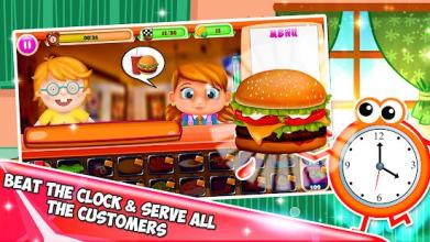 Hamburger Stars - Foot Court Mania截图2