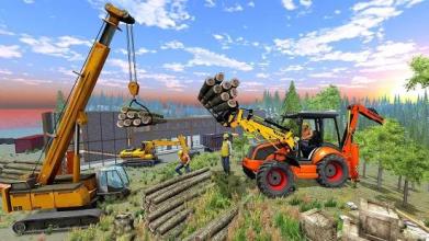 Excavator Simulator 18 : Construction Free Games截图1