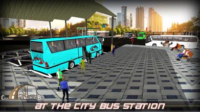 Coach Bus Simulator Inter City Bus Driver Game截图2