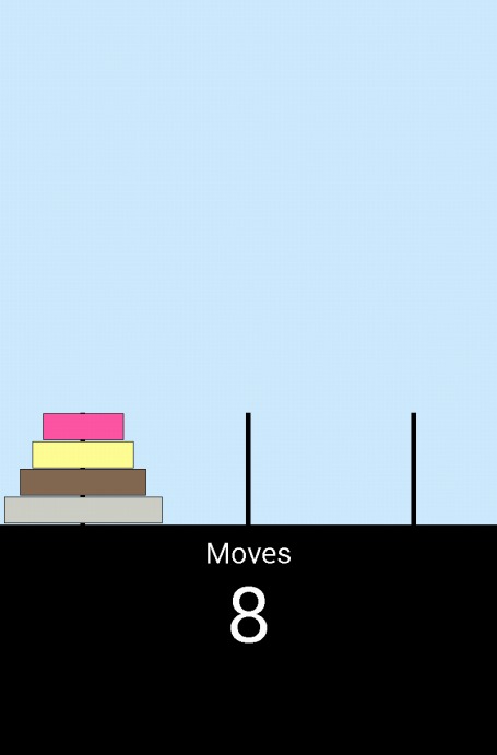 Towers of Hanoi game截图1