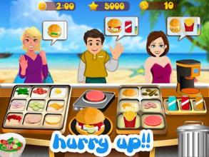 Burger Shop Restaurant : Burger Maker Cooking Game截图2