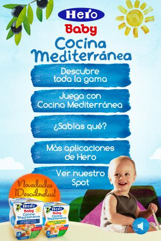 Hero Baby Cocina Mediterr&aacute;nea截图1