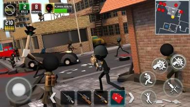 Stickman Royale : World War Battle截图5