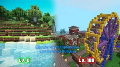 Min City Craft Exploration Survival and Building截图1