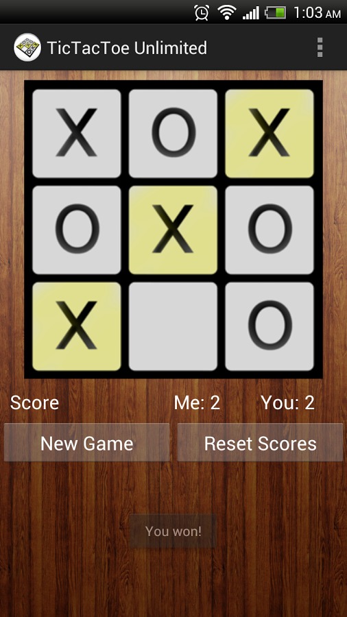 Tic Tac Toe Unlimited with AI截图1