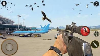 Airport Sniper Birds Hunting - Aviation Shooter 3D截图2