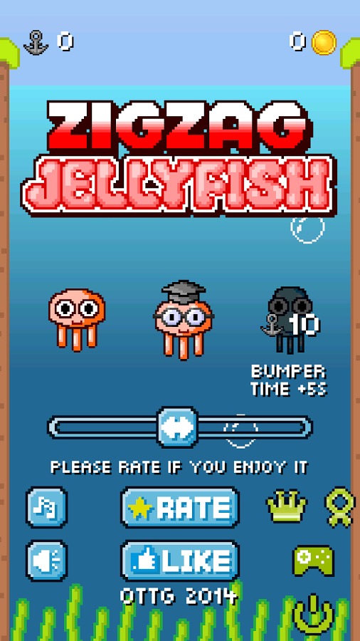 Zigzag Jellyfish : 避免框截图1