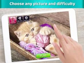 * Cat Jigsaw Puzzles - Free Puzzle Games截图2