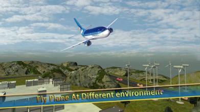 Highway Airplane Landing FlyWings Free截图2