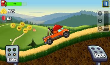 Robot Car Hill Racing - poli games free for kids截图2