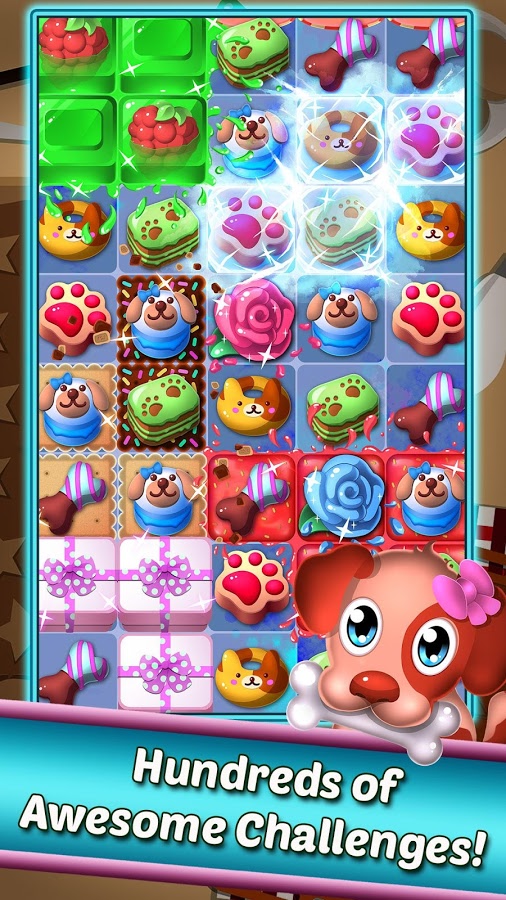 Hungry Pet Mania Free Match 3 Game - Cute Puzzles截图4