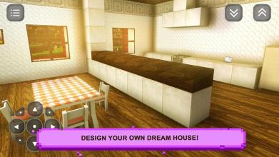 Sim Girls Craft: Home Design截图3