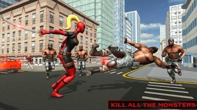 Dead Superwoman Pool - Dual Sword Fighter Missions截图4