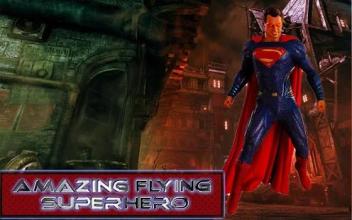 Amazing Flying Superhero: City Rescue Mission截图2