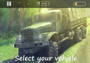 4x4 Mountain Army Truck Games 2018截图4