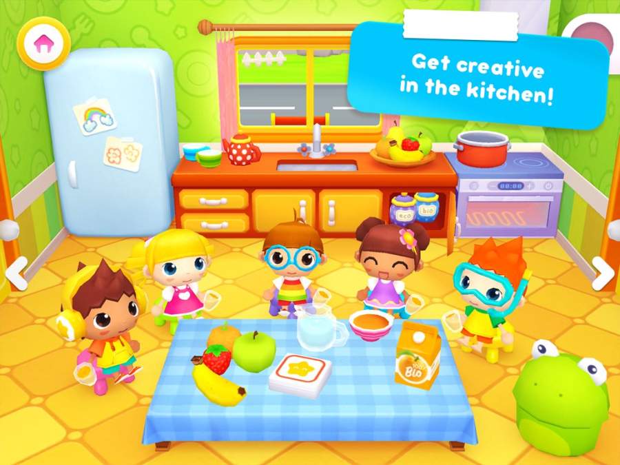 Happy Daycare Stories - School playhouse baby care截图2