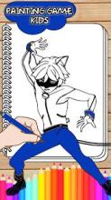 Coloring Miraculous Ladybug & Cat Noir games截图2