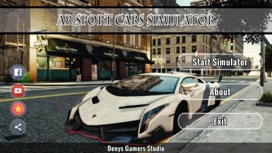 AR Sport Car Simulator截图1