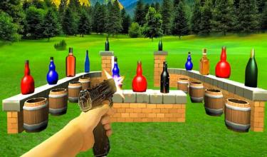 Bottle Shoot - Real Guns 3D Bottle Shoot截图1