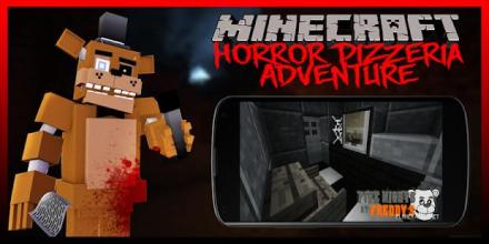 FNAF Horror Pizzeria Adventure map MCPE截图2