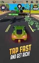 Traffic Clicker: Idle Racing, Blocky Car Tap Games截图2