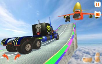 Airplane Truck Racing Stunts截图3