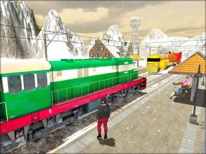 Indian Train Driving Subway Free Simulator Games截图3