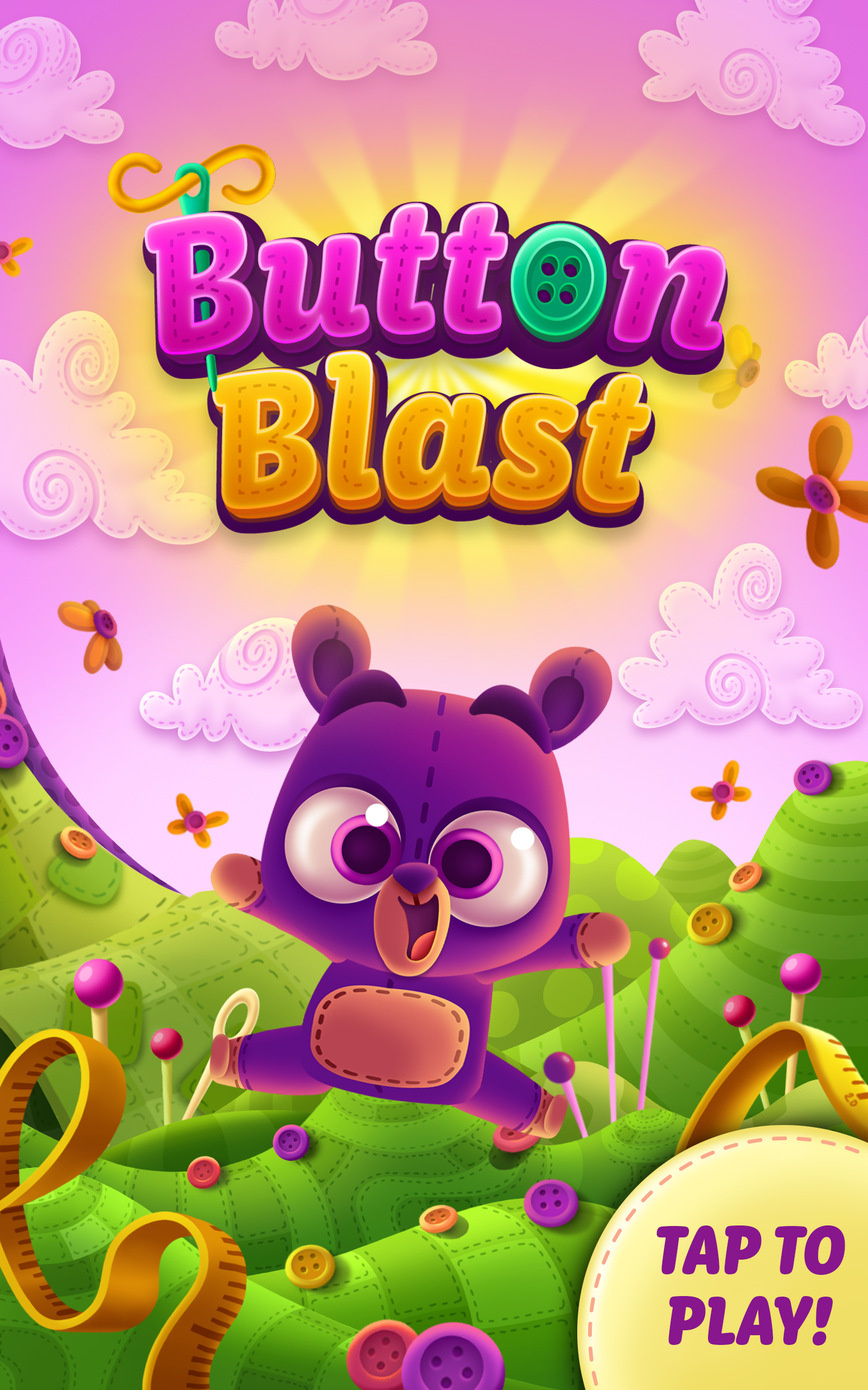 Button Blast - Tap, Blast & Solve puzzles截图1