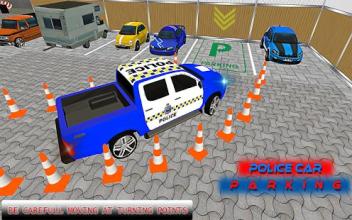 US Police Car Parking: Free Parking Games截图3