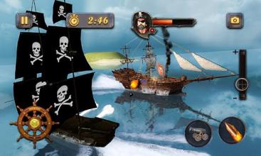 Caribbean Sea Pirate Ship Captain Naval Battle 3D截图5