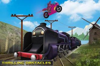 Superhero Train vs Bike Racing Simulator截图5