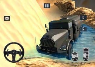 Offroad US Army Truck Driving : Desert Drive Game截图1