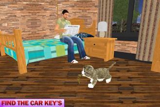 Virtual Cat Home Pet Adventure Game截图1