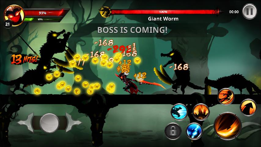 Stickman Warrior: League of Shadow Fighter - RPG截图3