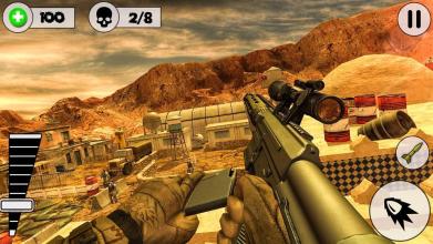 Mountain Sniper Gun Shooter: Top Shooting Game FPS截图1