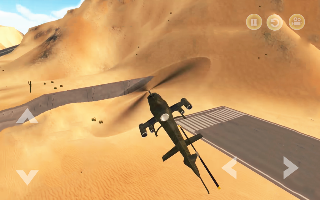 Army Helicopter Simulator : Gunship Attack Game 3D截图2