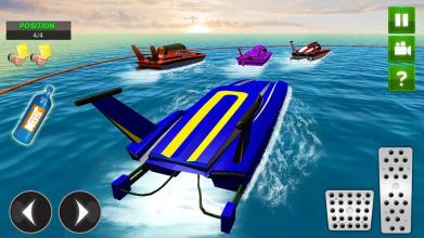 Jet Engine Speed Boat Turbo Racing截图2