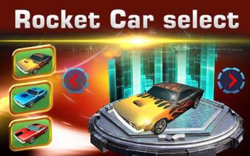 Rocket Car Crash Soccer Ball Stadium Football Game截图4