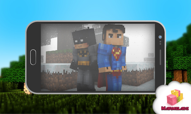 Mod Hero Super-Man MCPE截图3