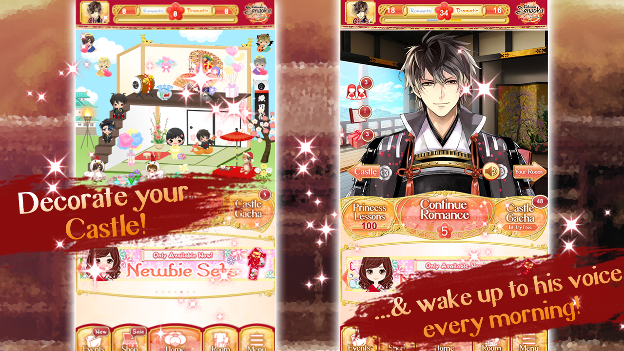 Ikémen Sengoku: Romances Across Time截图3