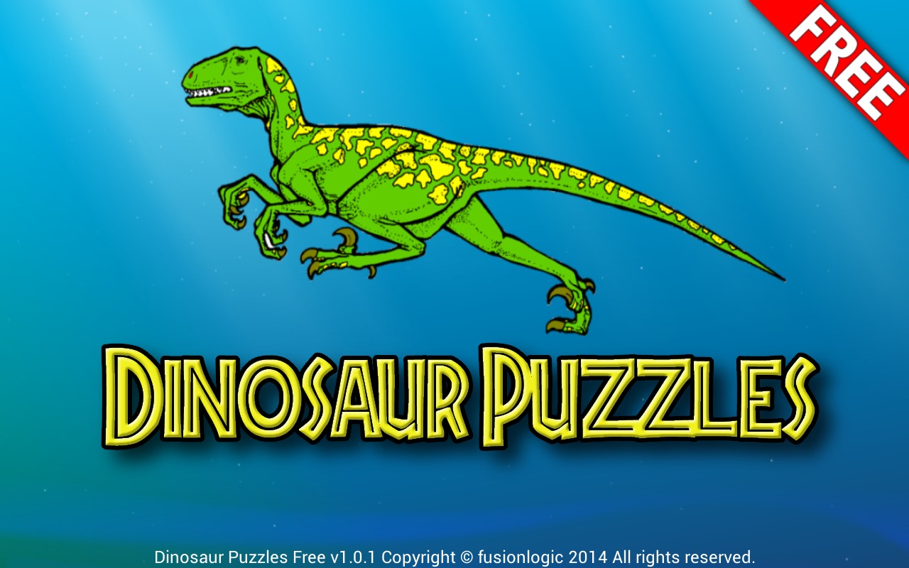 Dinosaur Puzzles Free截图1