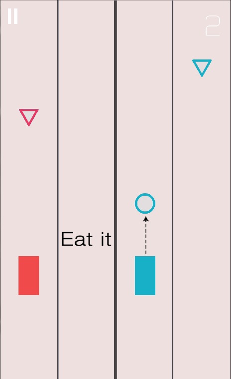 2 squares in line stop截图2