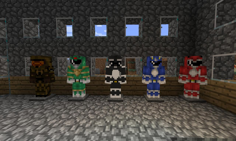 Mod Power Ranger For MCPE截图3